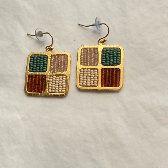 Noonday Collection Jewelry - Noonday Gambit glass bead earrings